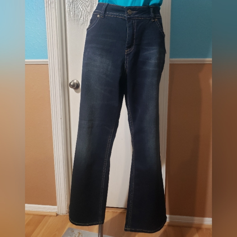 Plus size petite new classic cut jeans